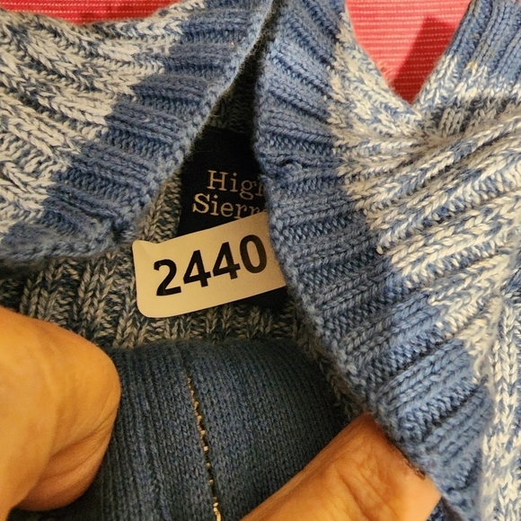 HIGH SIERRA men's half zip sweater size M - Picture 10 of 10